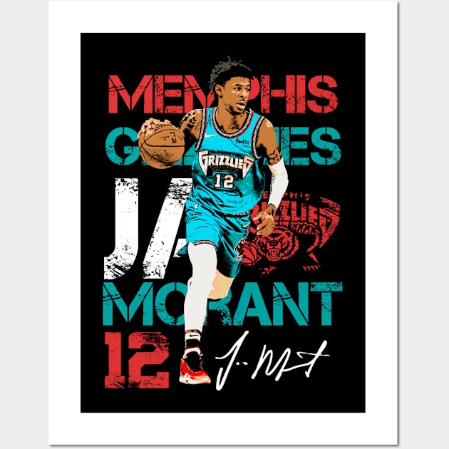 ja morant Wall Art by 10thstreet